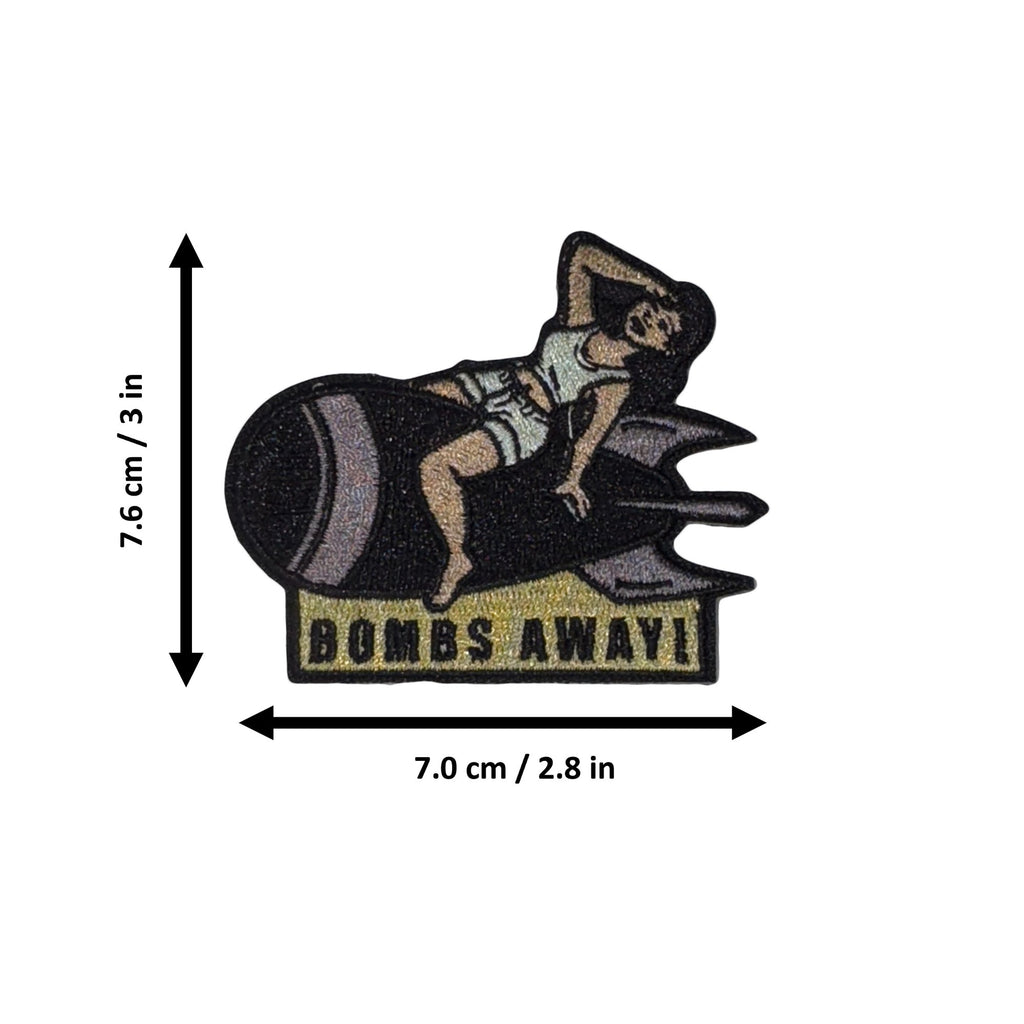 Bombs Away morale patch measurements