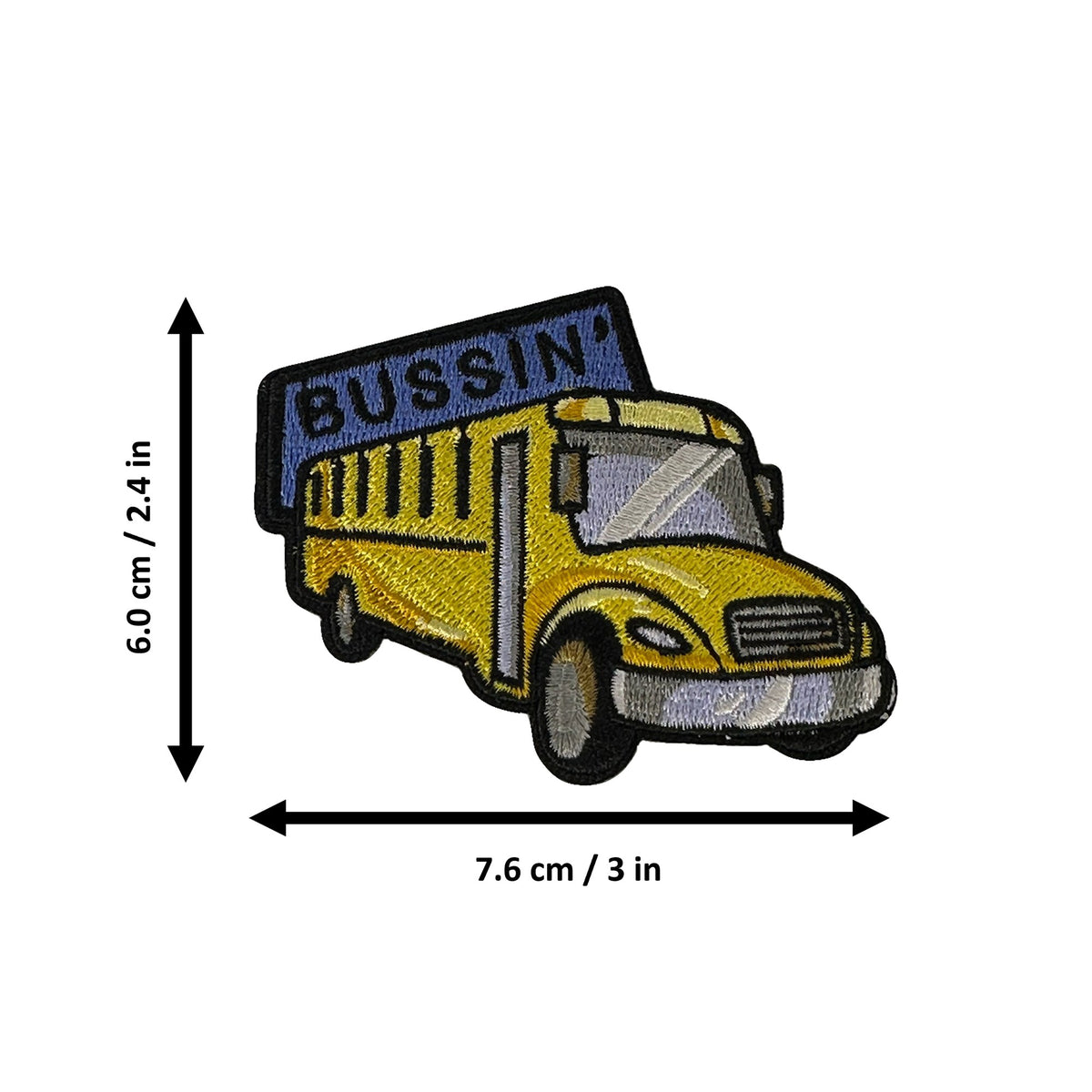 Bussin' morale patch measurements
