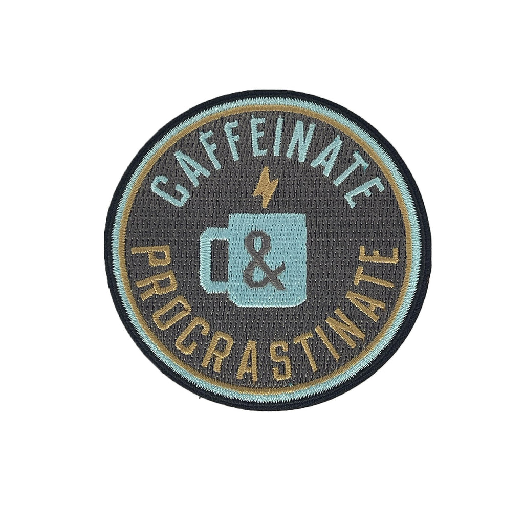 Caffeinate and Procrastinate morale patch