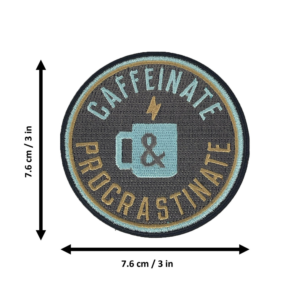 Caffeinate and Procrastinate morale patch measurements