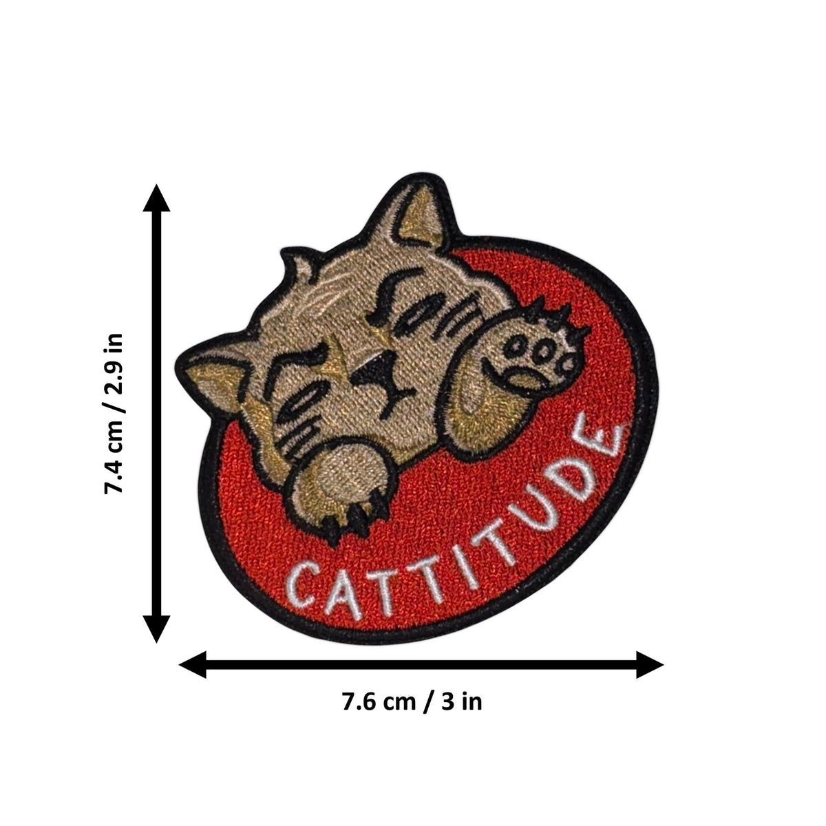 Cattitude morale patch measurements