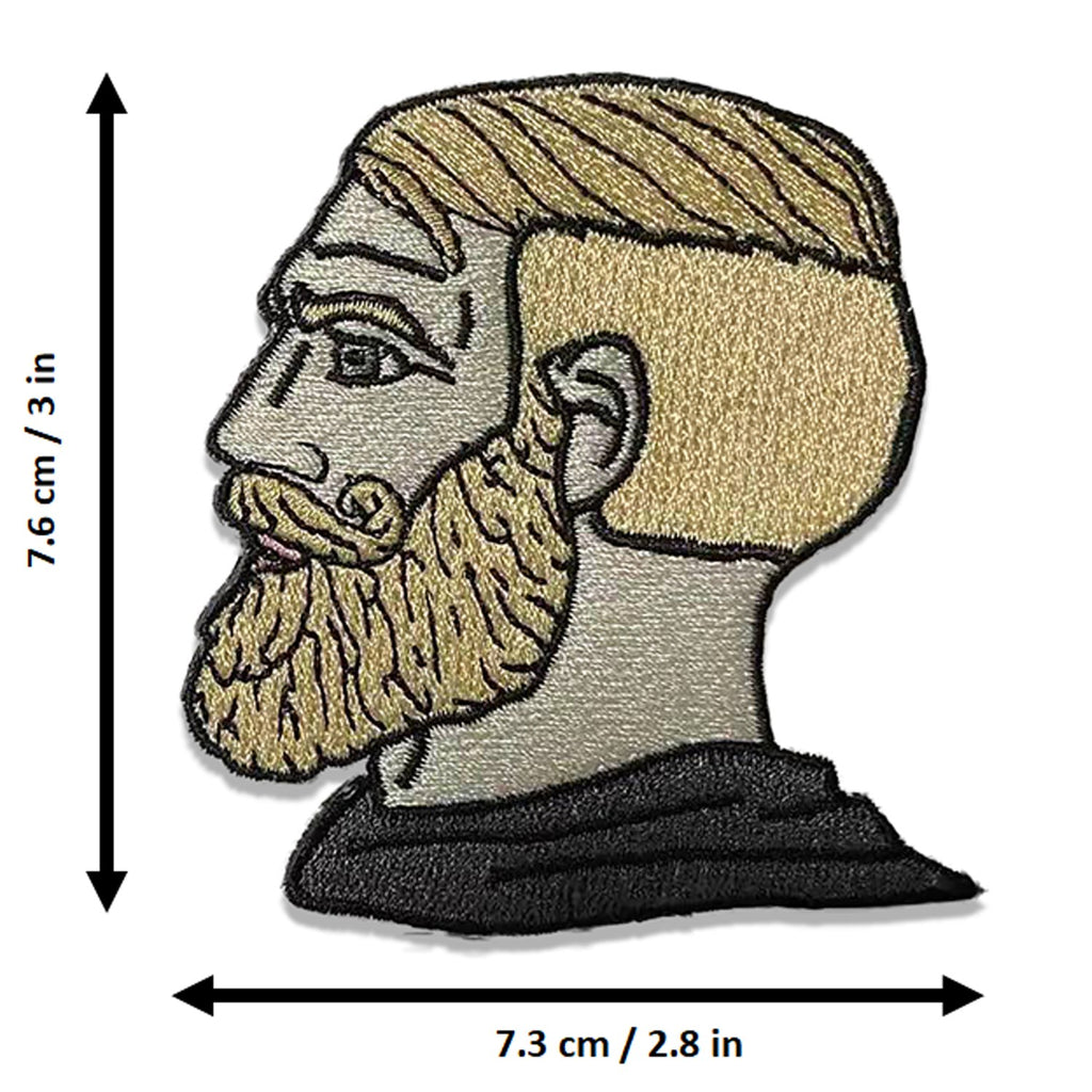 Chad Yes morale patch measurements
