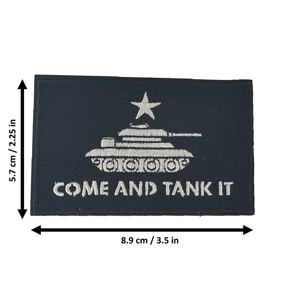 Come And Tank It morale patch dimensions