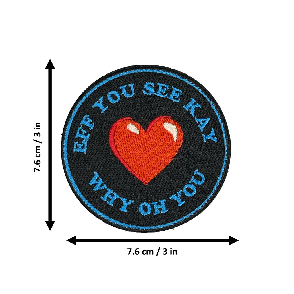 Eff You See Kay morale patch dimensions
