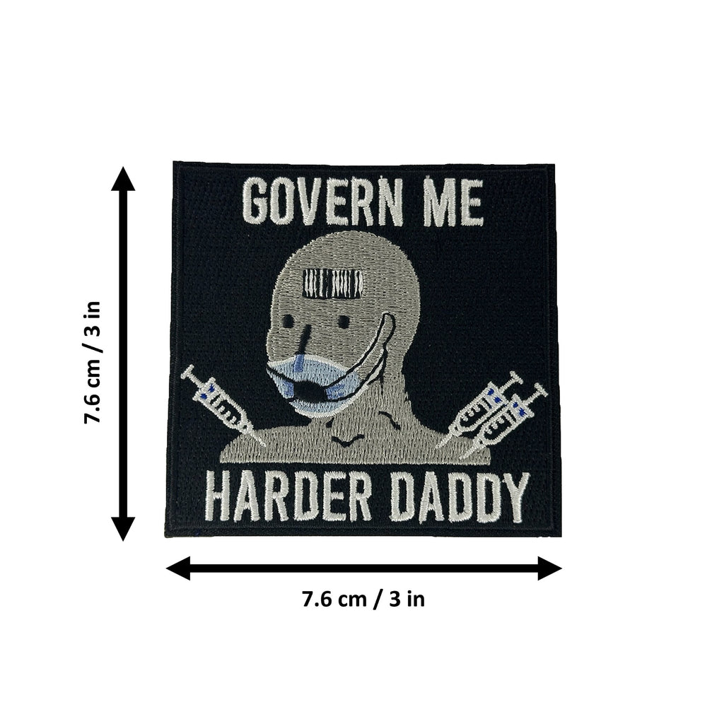 Govern Me Harder Daddy morale patch dimensions