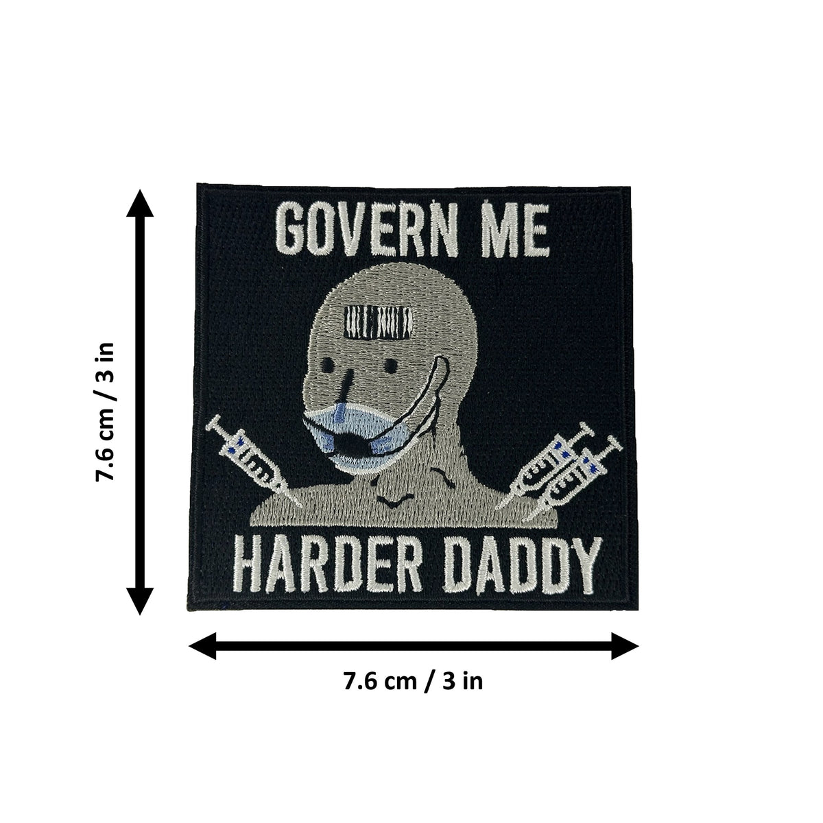 Govern Me Harder Daddy morale patch dimensions