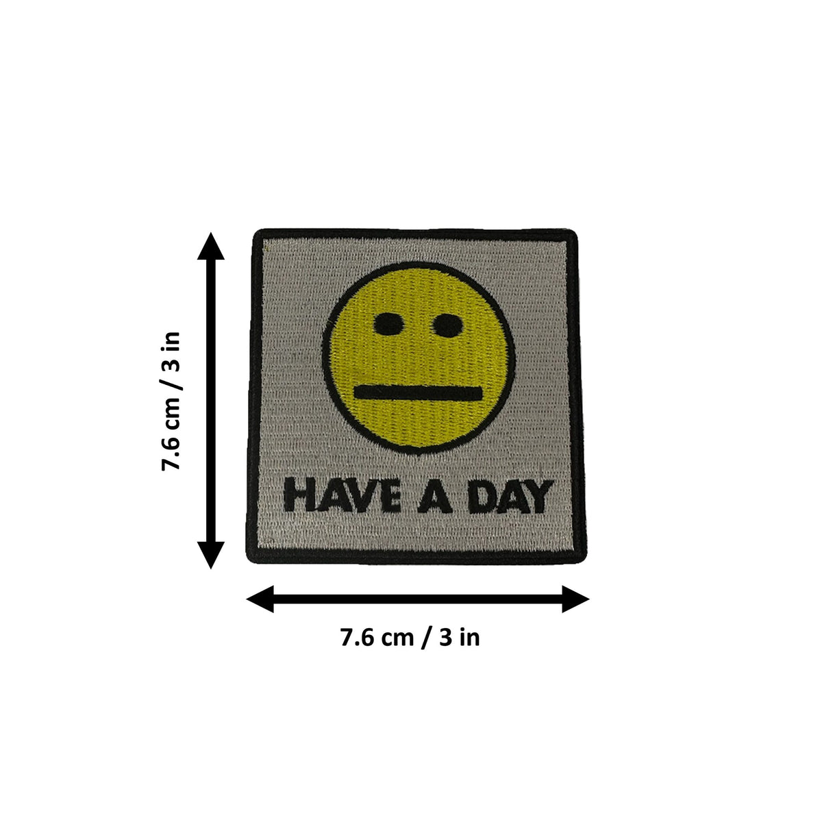 Have A Day morale patch dimensions