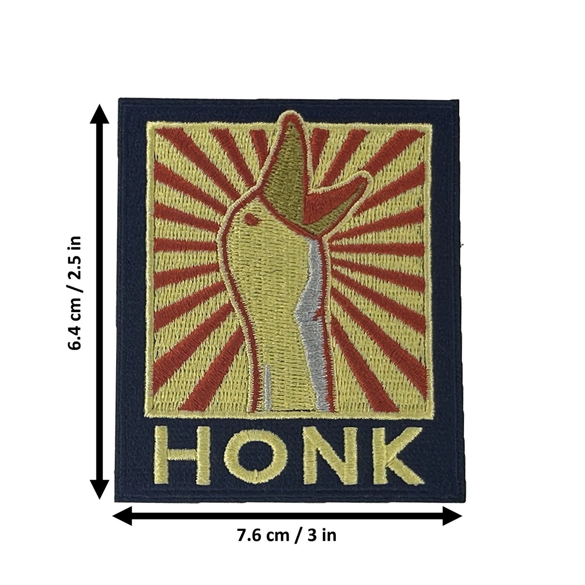 HONK morale patch measurements