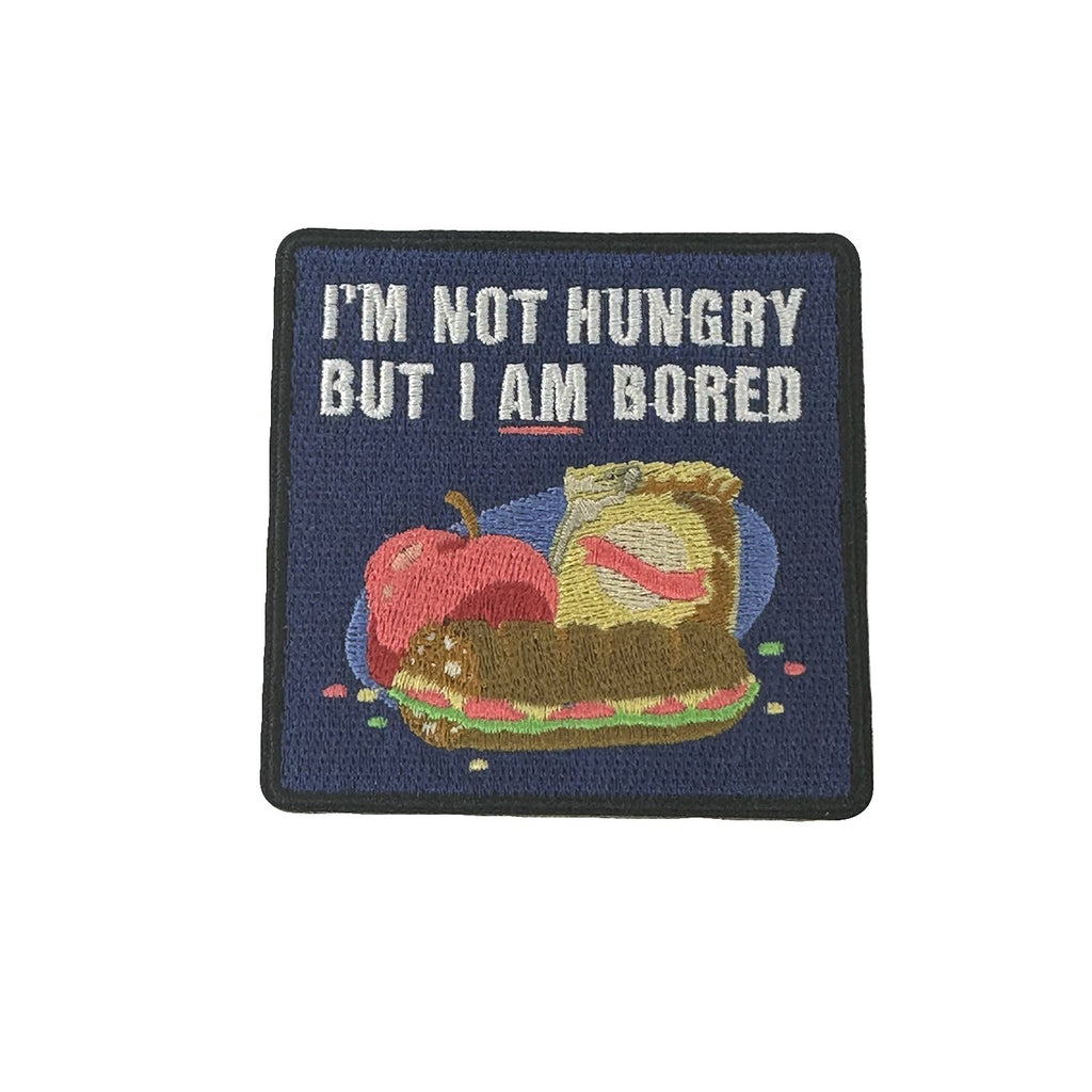 Not Hungry But I Am Bored morale patch