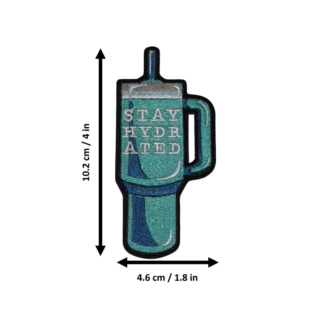 Stay Hydrated morale patch measurements
