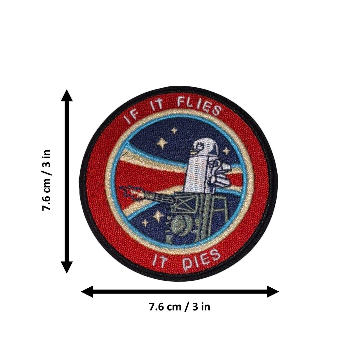 If It Flies It Dies morale patch measurements