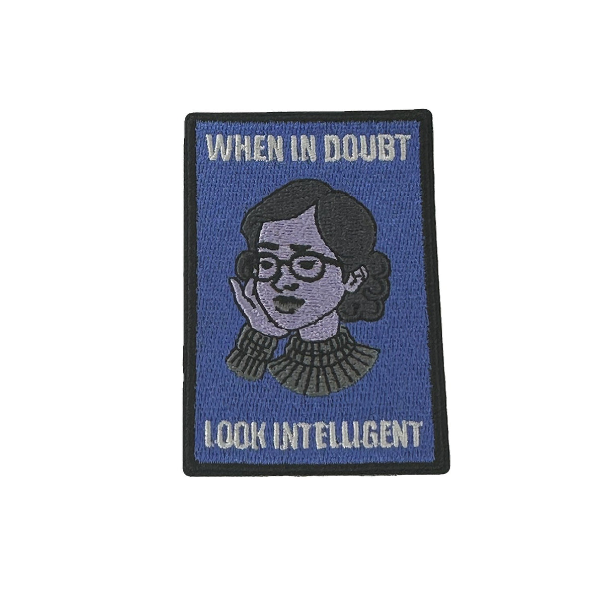 When In Doubt Look Intelligent morale patch