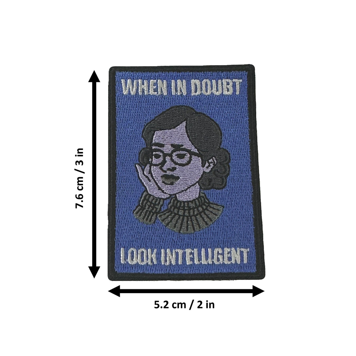 When In Doubt Look Intelligent morale patch measurements