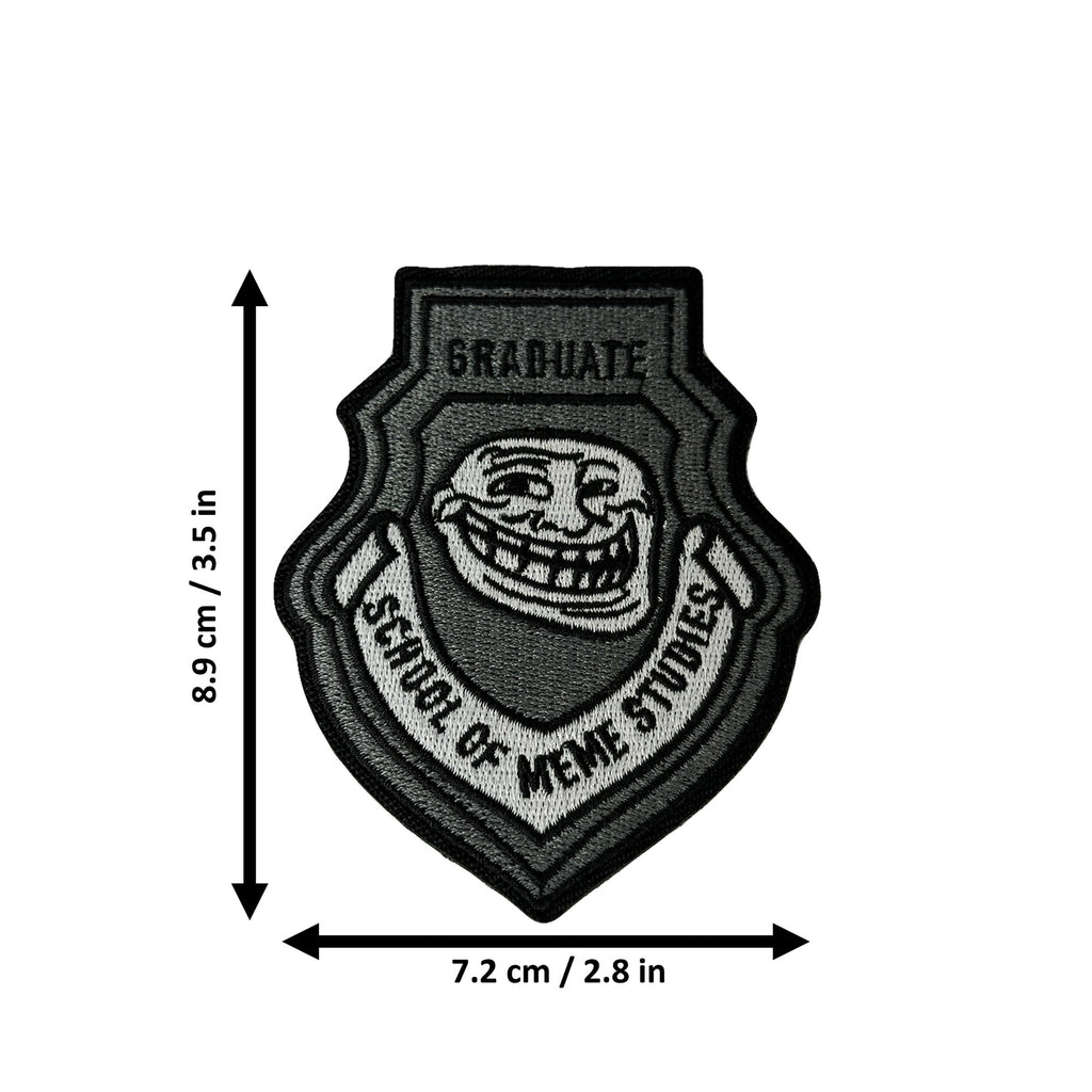 School Of Meme Studies morale patch measurements