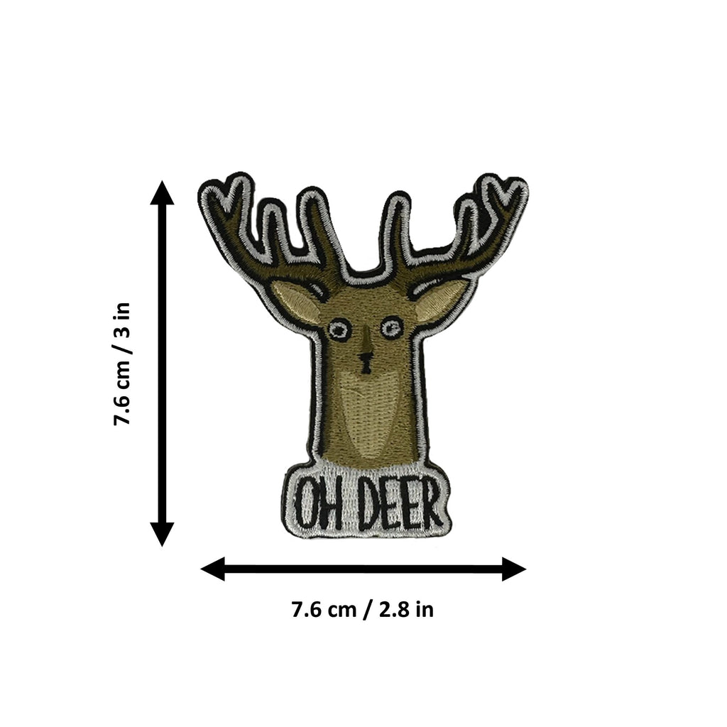 Oh Deer morale patch dimensions