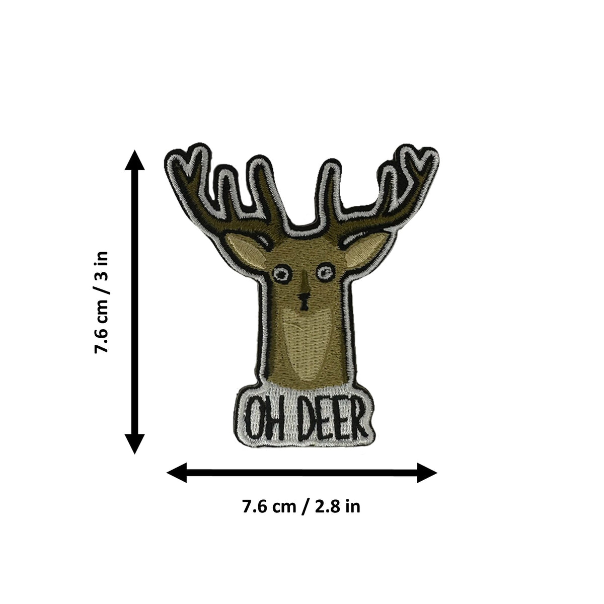 Oh Deer morale patch dimensions