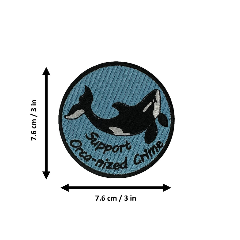 Support Orca-nized Crime morale patch measurements