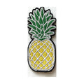 Pineapple morale patch, embroidered, hook and loop backing