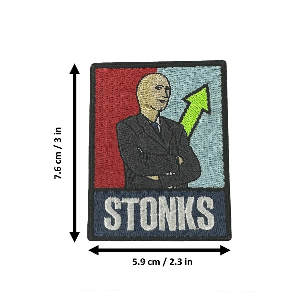 STONKS morale patch measurements