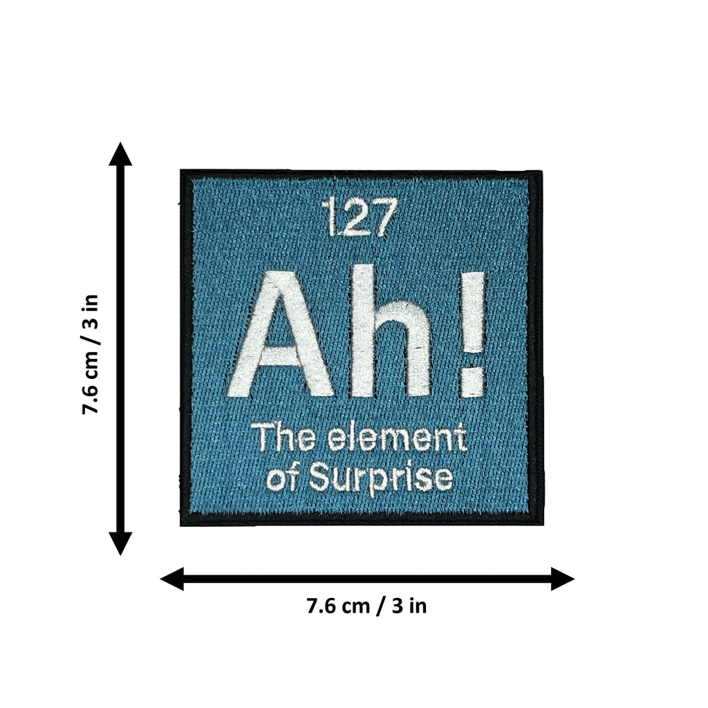 Element Of Surprise morale patch measurements