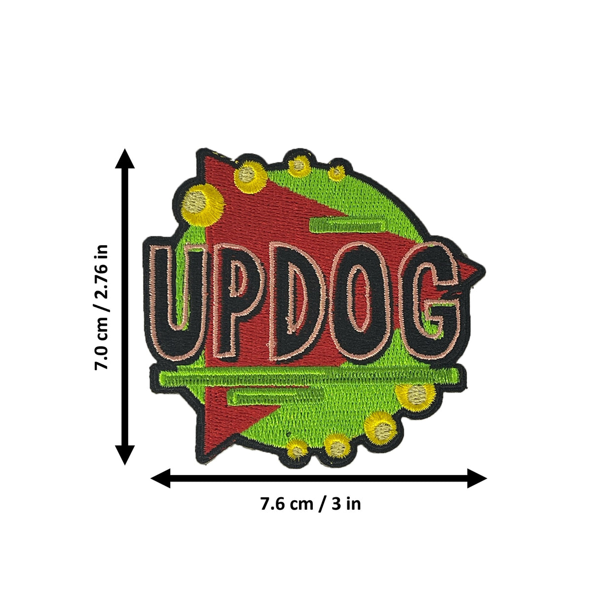 Updog morale patch dimensions