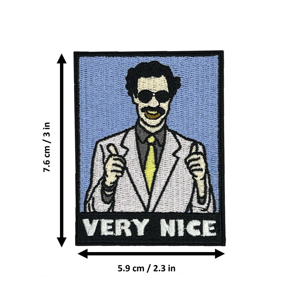 Very Nice morale patch measurements