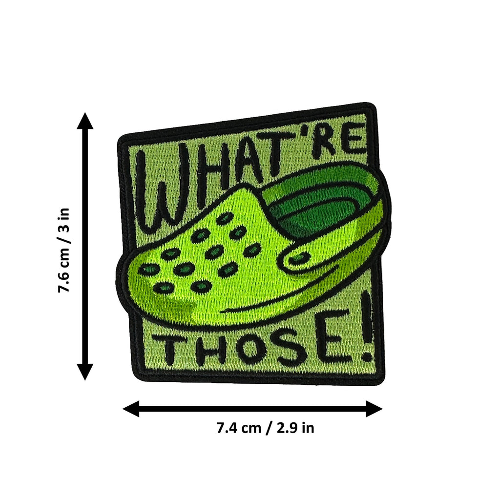 What're Those morale patch measurements
